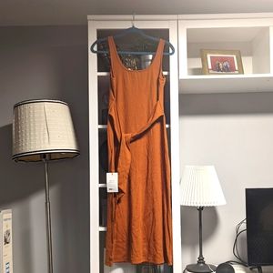 New With Tags Ribbed Cotton Dress